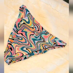 Skatie Multicolor Swirl Bikini Bottom